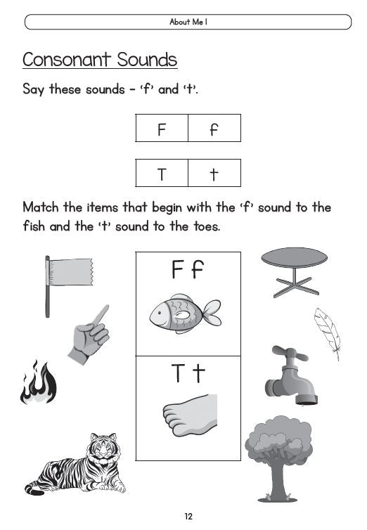 Pre-primary Preparatory Course English Activity Series for Early Learners Book 1 – Myself