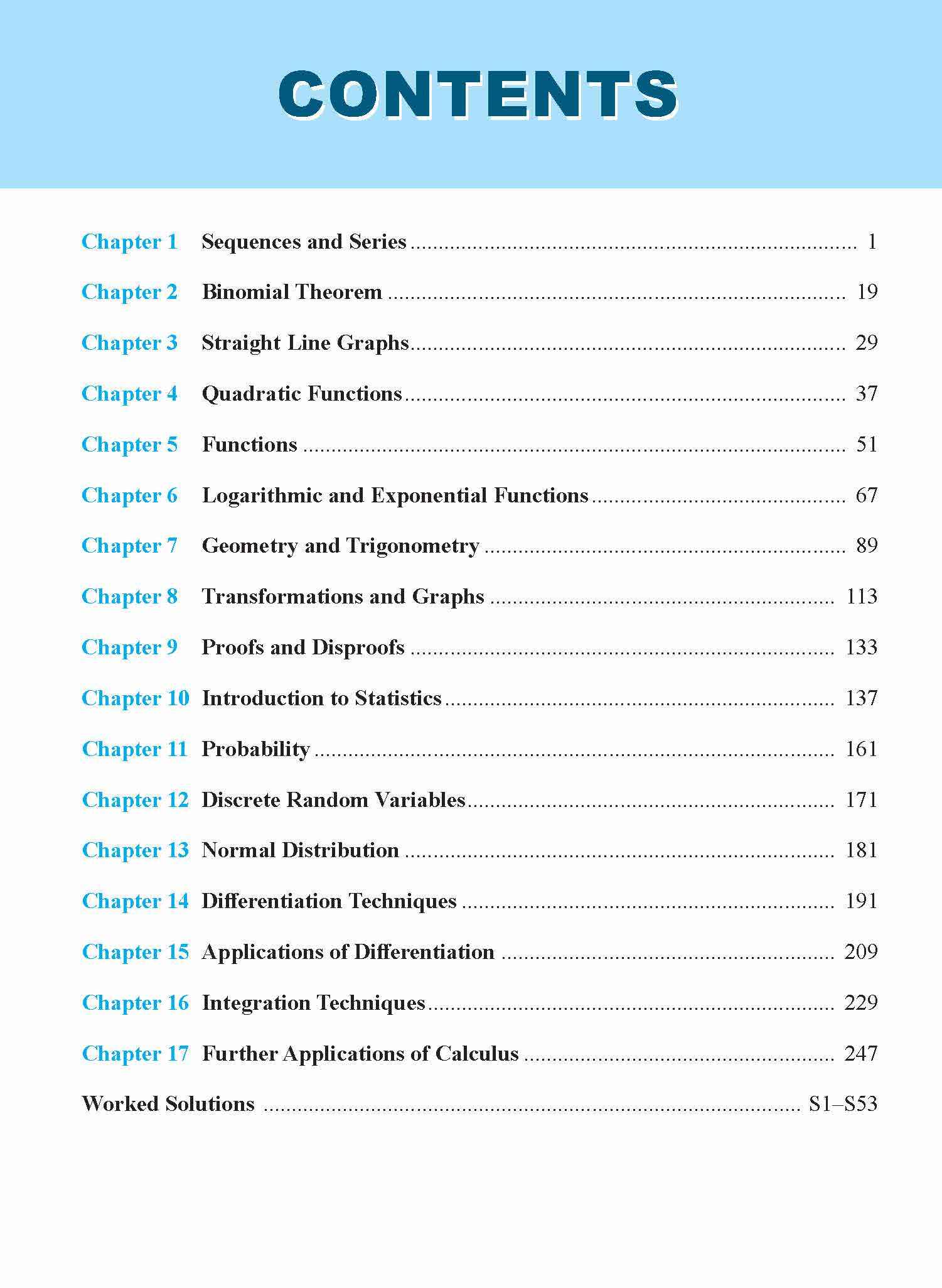 IB Mathematics: Analysis and Approaches (Standard Level)