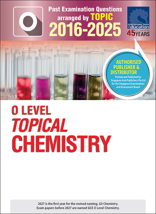  O-Level Topical Chemistry (2016-2025)