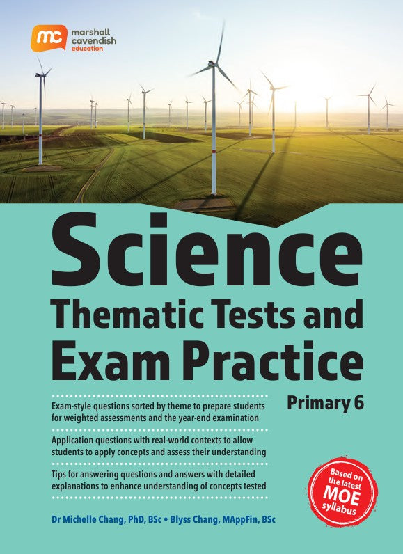 Primary 6 Science Thematic Tests and Exam Practice 