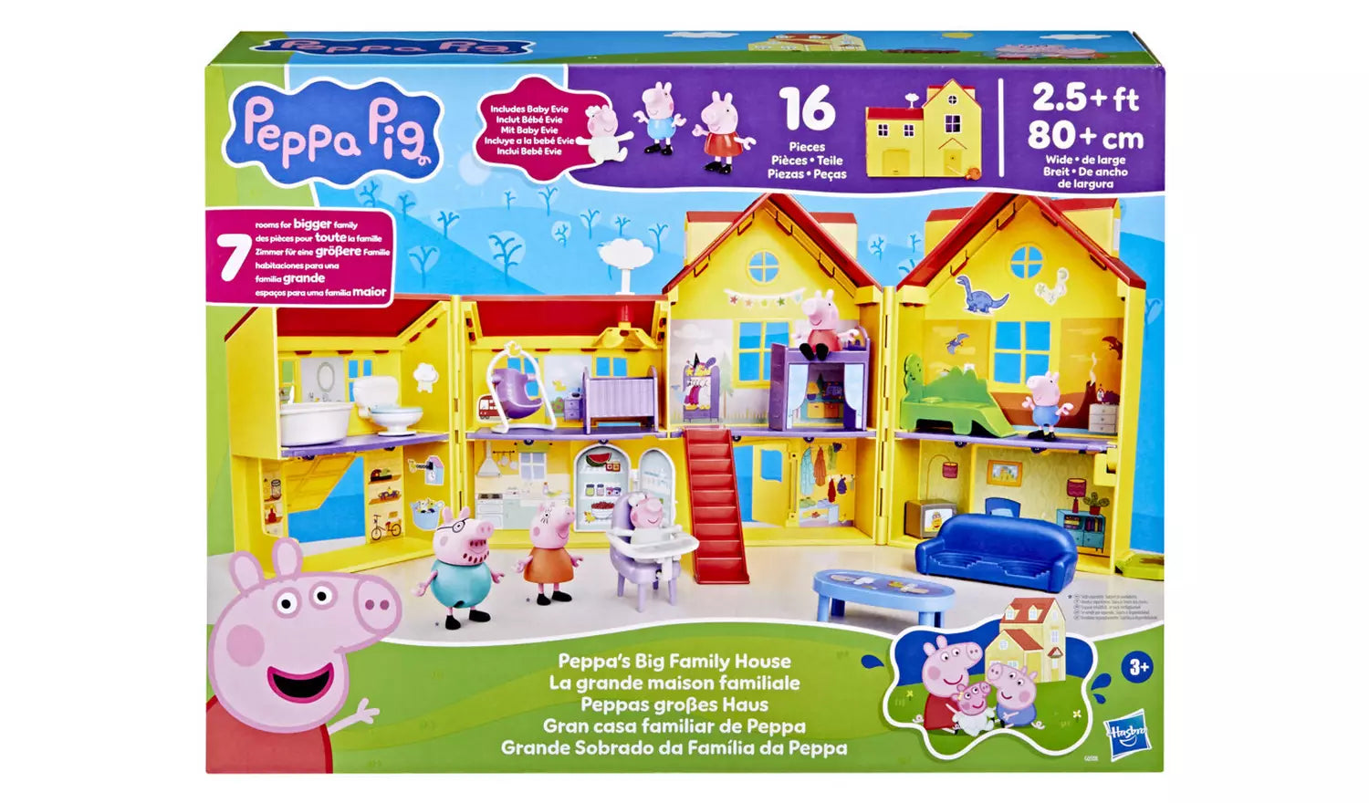 HASBRO PEPPA PIG PEPPAS BIG FAMILY HOUSE