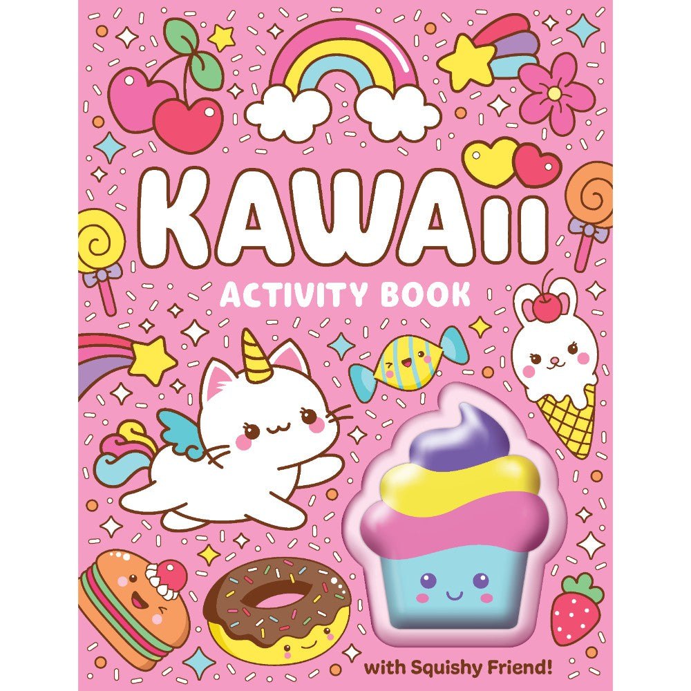 KAWAII ACTIVITY BOOK WITH SQUISHY FRIEND