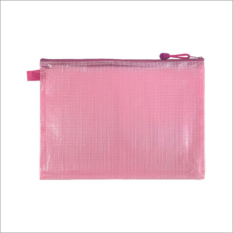 Coloured Mesh Bag A4