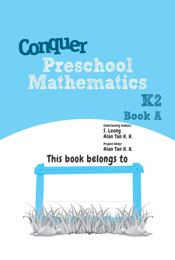 Conquer Preschool Mathematics Kindergarten 2 Book A