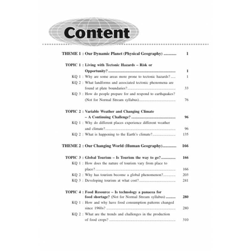 O-Level Geography Elective/Pure (Part 1): A Comprehensive Study Guide