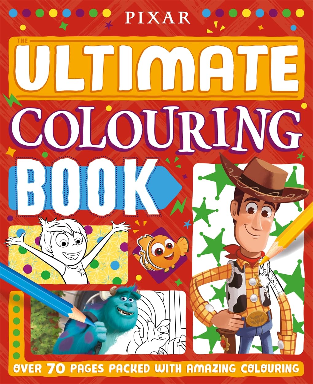 Disney Pixar: The Ultimate Colouring Book (Paperback)