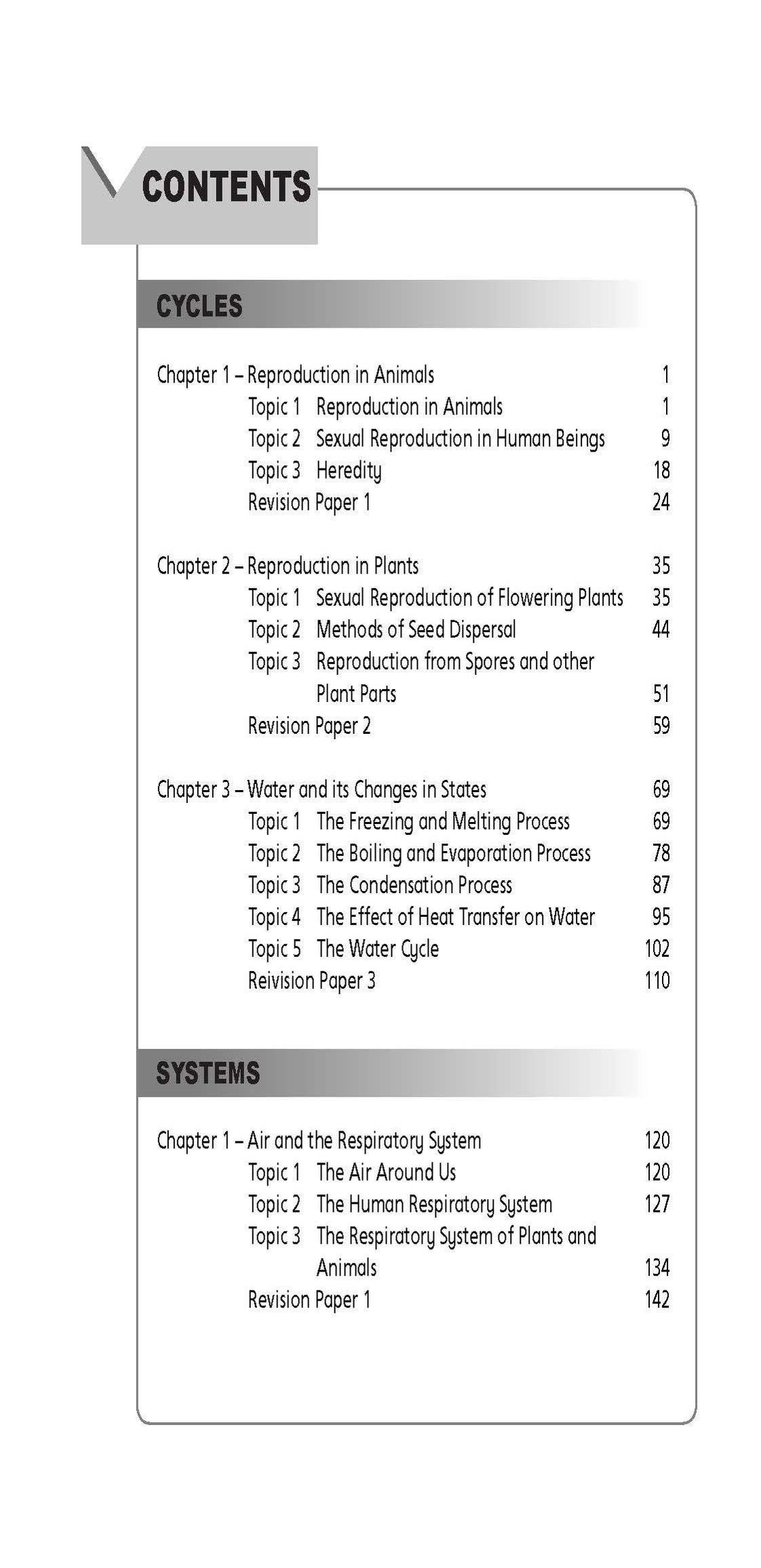 Upper Block Science Revision Workbook