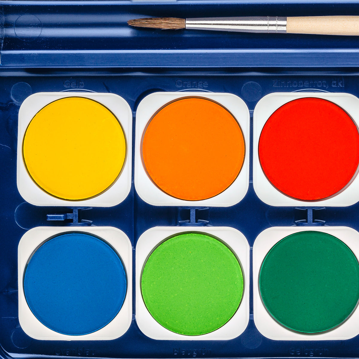 STAEDTLER NORIS CLUB WATER COLOUR CAKE 12 COLOURS
