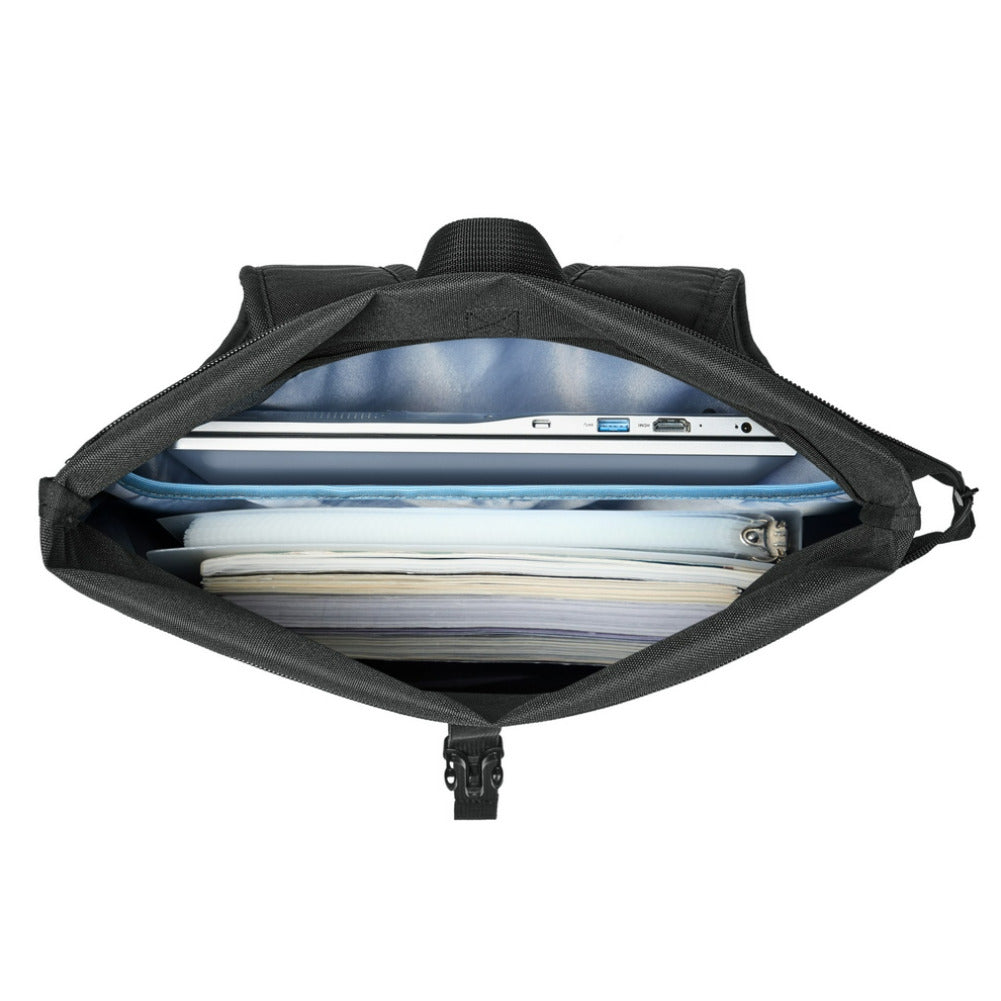 Rivacase 5567 Gremio-ECO Rolltop 15L Backpack - Black 