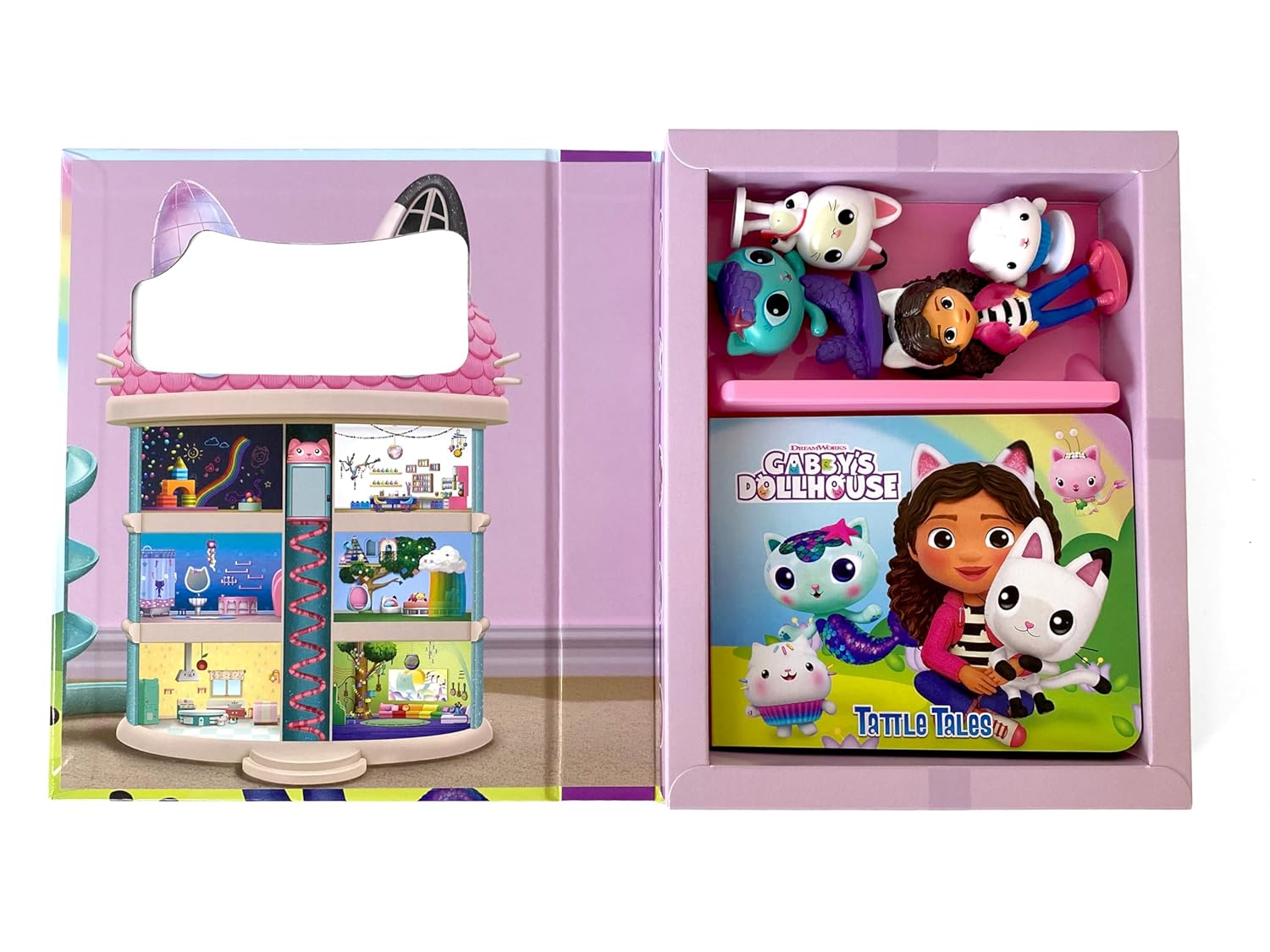 Gabby's Dollhouse Tattle Tales (Board Book)