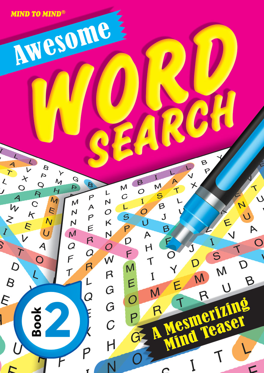 Awesome Word Search Book 2