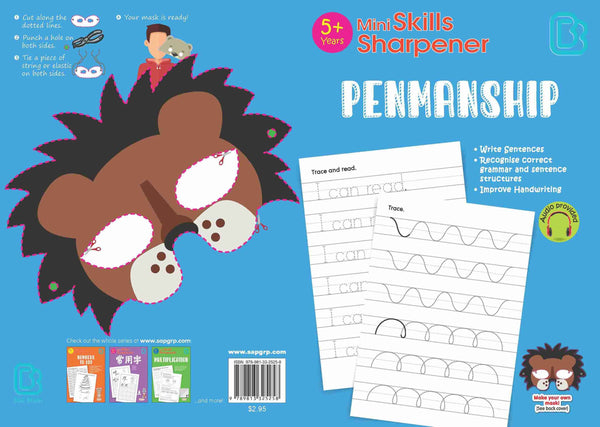 K1 - Mini Skills Sharpener PENMANSHIP (5+ Years)