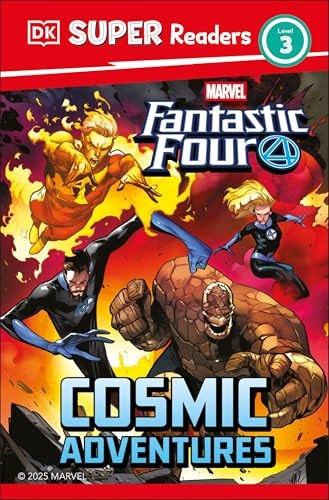 Marvel Fantastic Four Cosmic Adventures (DK Super Readers Level 3) – Paperback