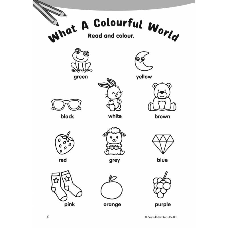 Preschool English Fun Activities K1 Book B