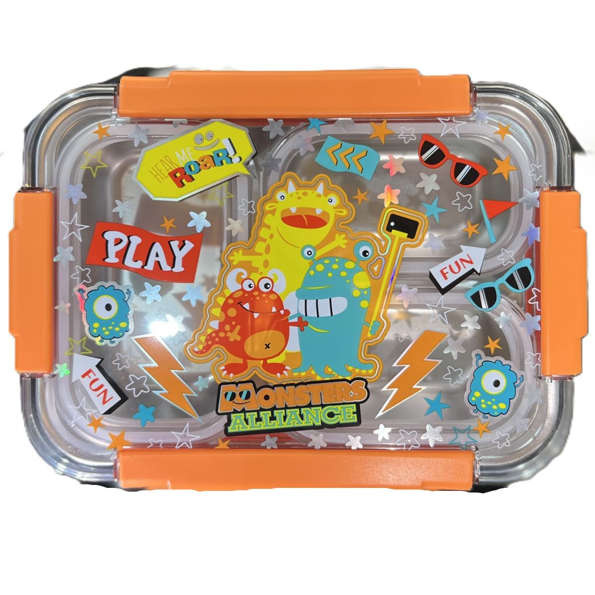 Assorted Stainless Steel Lunch Box U2086