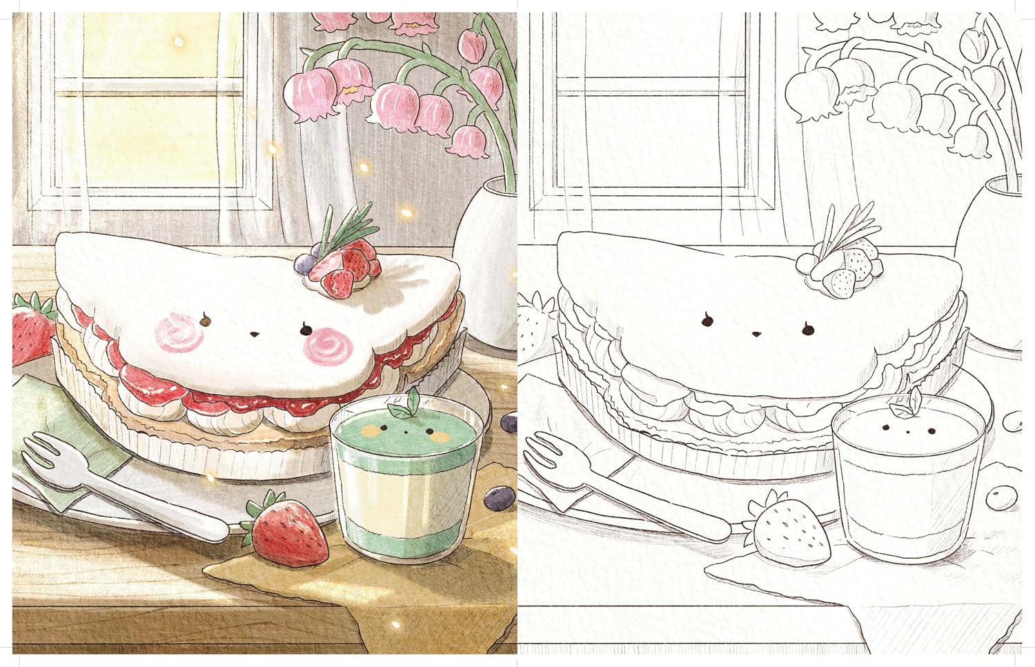 Cute Magical-Adventure Colouring: Book 2 (Sogumi the Fennec Fox) Paperback