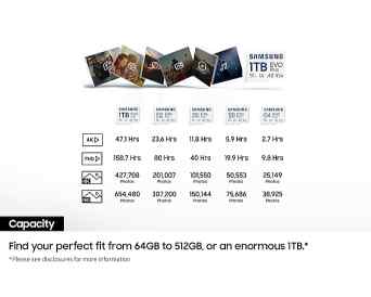 Samsung EVO Plus microSDXC™ UHS-I Card 256GB 2024