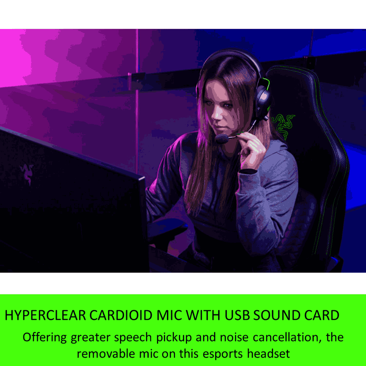 Razer BlackShark V2 X Wired Gaming Headset Black