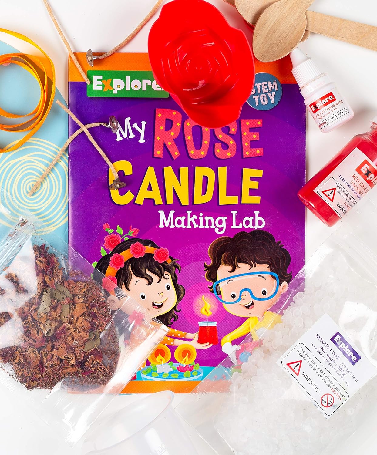 EXPLORE STEM MY ROSE CANDLE MAKING LAB
