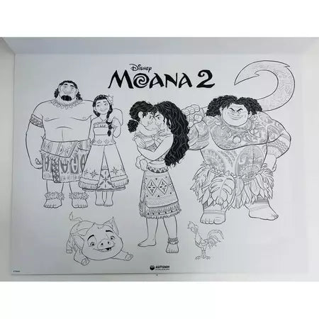 Disney Moana 2 Mega Colr & Activity Pad