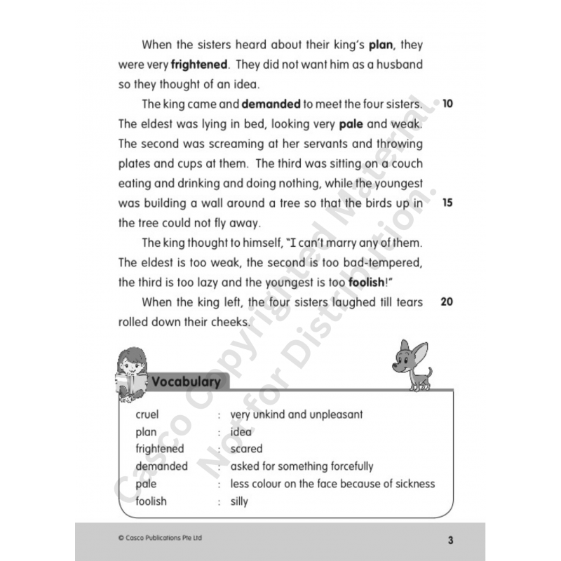 English Comprehension Worksheets Primary 2