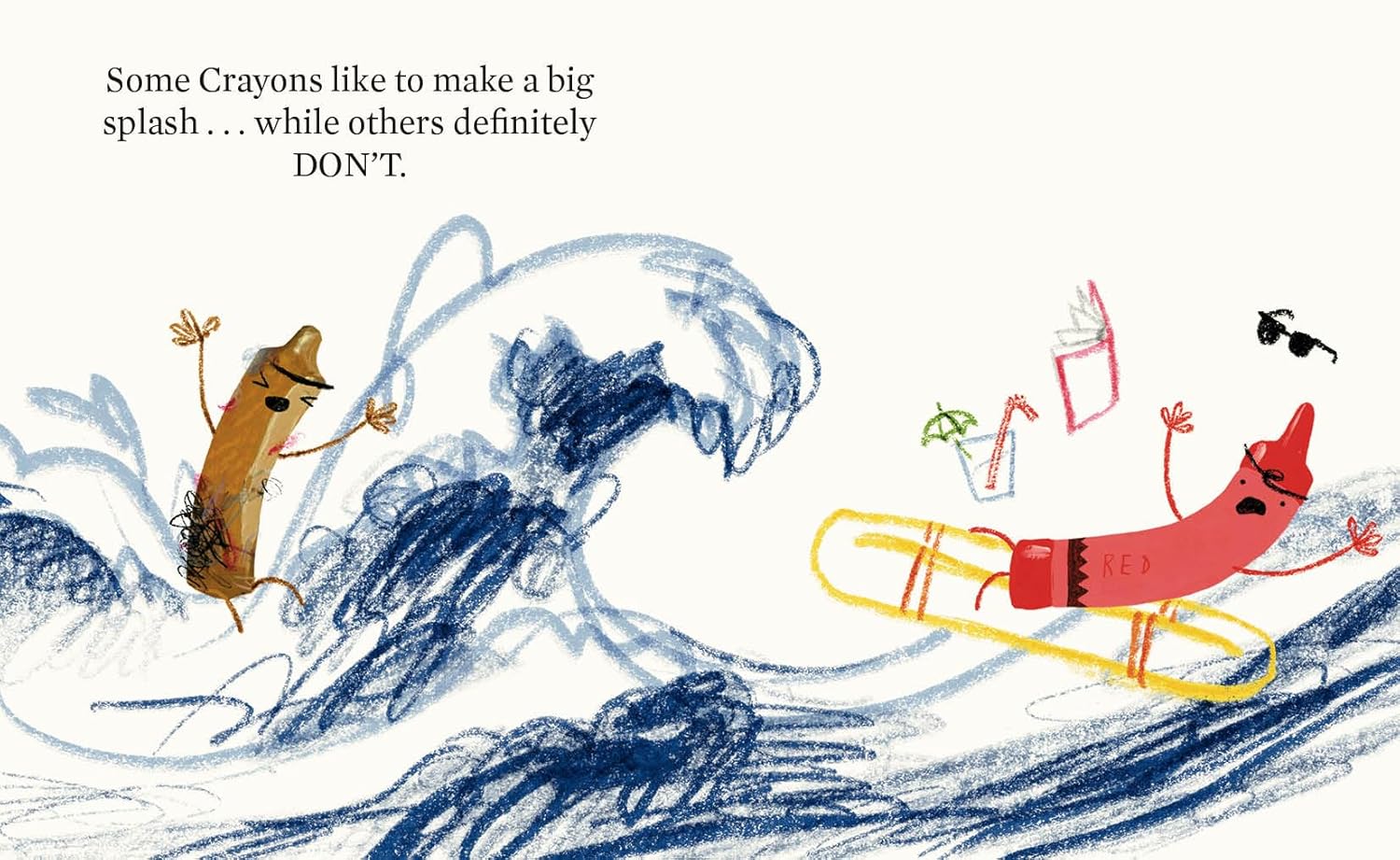 Bath Time for the Crayons (The Crayons Celebrate) (Hardcover – Picture Book)