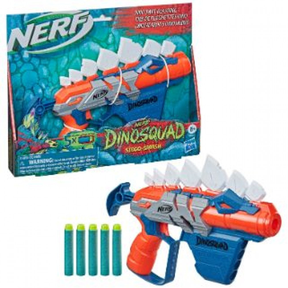 NERF DINOSQUAD STEGO-SMASH DART BLASTER