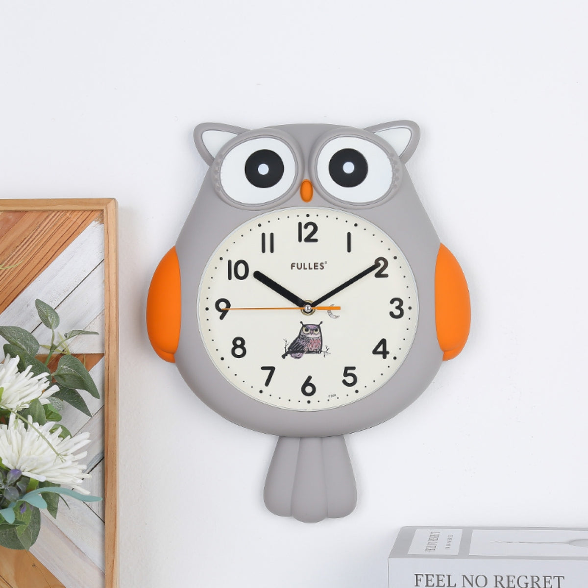 Owl Wall Clock
