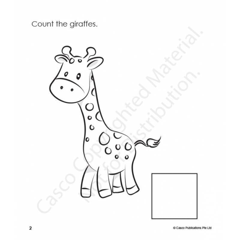 Step by Step Early Math Skills Book 2: Counting Numbers to 5 (for Ages 3-4)