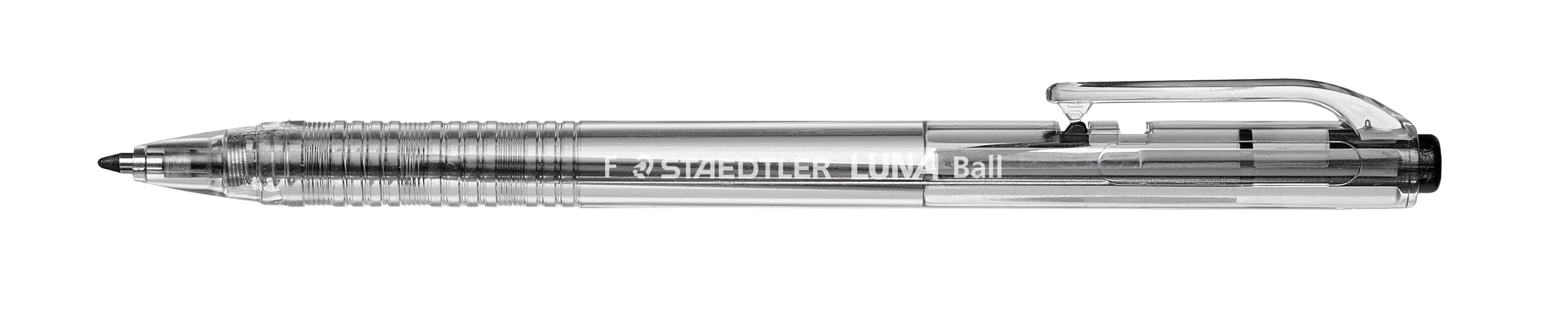 STAEDTLER LUNA 0.7MM BALLPOINT PEN IN BOX (10PCS) 4272 BLACK