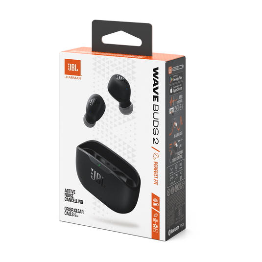 JBL Wave Buds 2 ANC Earbuds Black