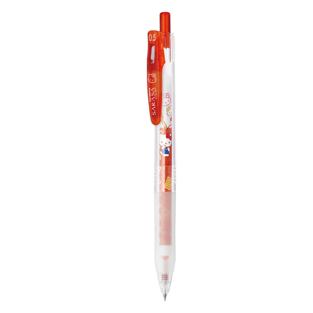 Zebra Sarasa Clip Sanrio Red 2 Hello Kitty