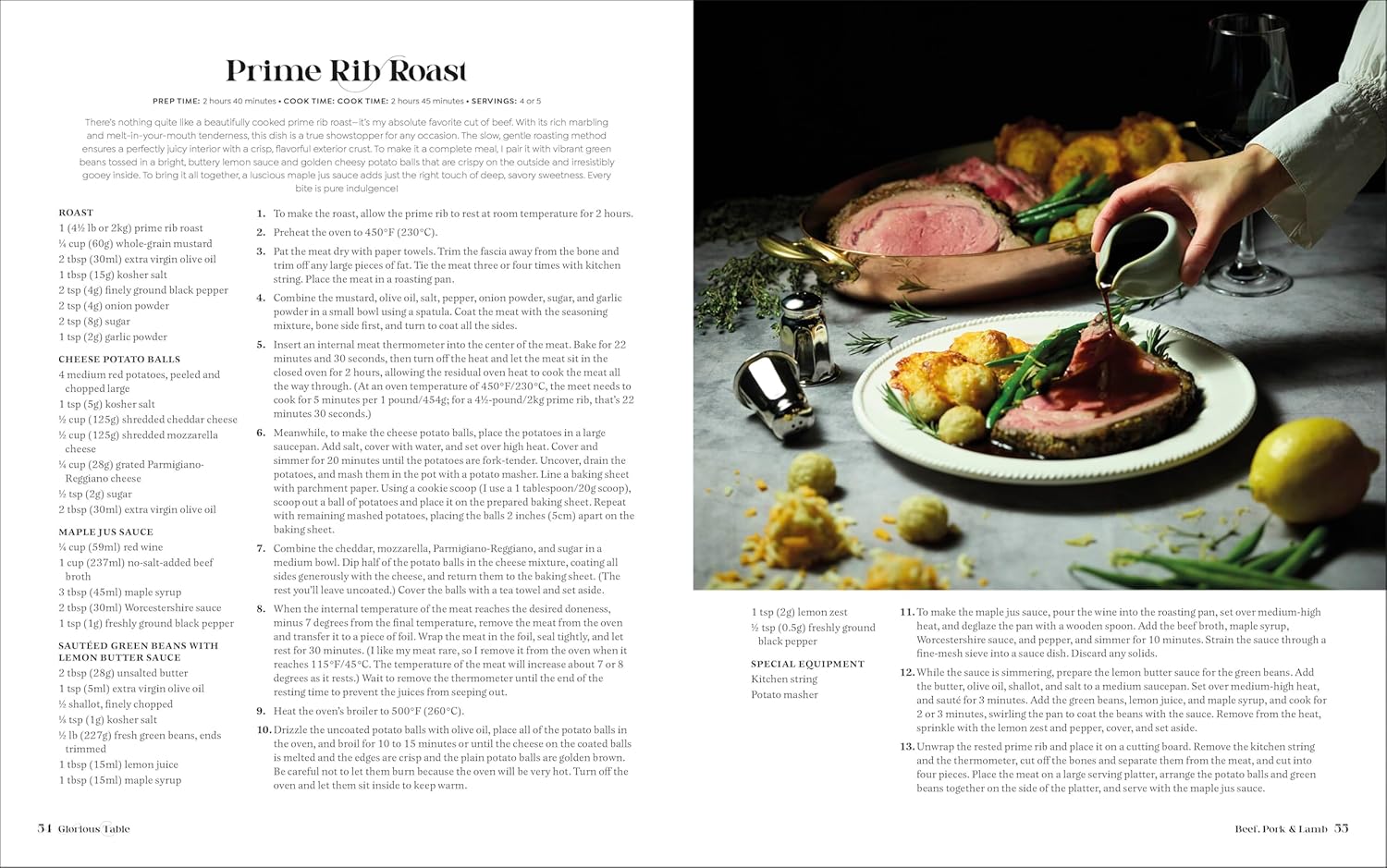 Glorious Table: Beautiful Food for a Delicious Life (Hardcover)