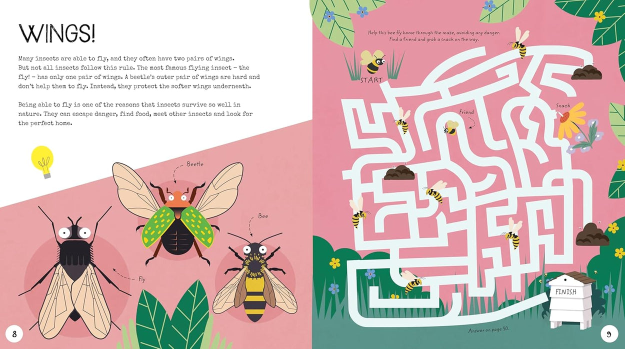 STEM Starters for Kids: Insects Activity Book: Activities for Little Entomologists (Paperback)