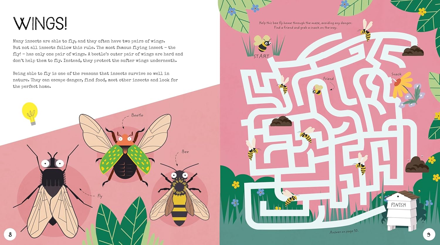 STEM Starters for Kids: Insects Activity Book: Activities for Little Entomologists (Paperback)