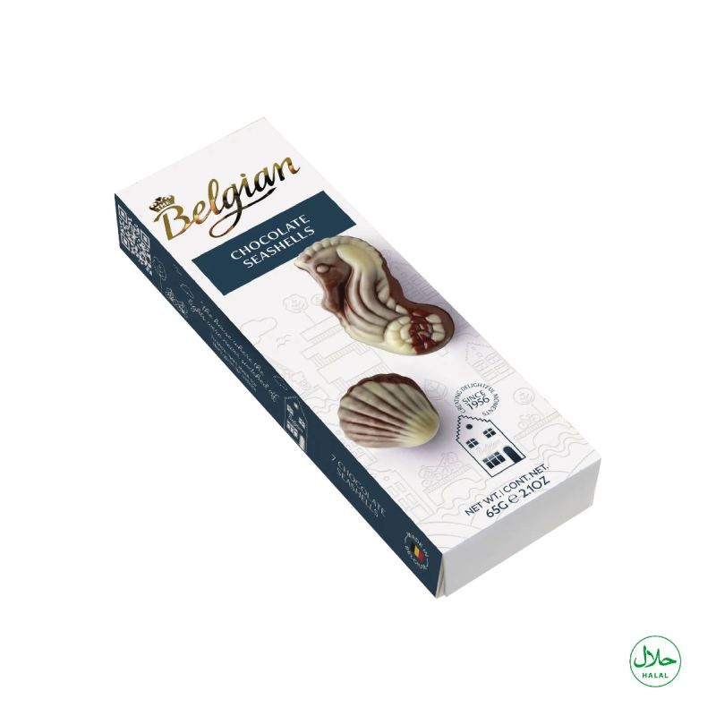 Belgian Chocolate Seashells 65g