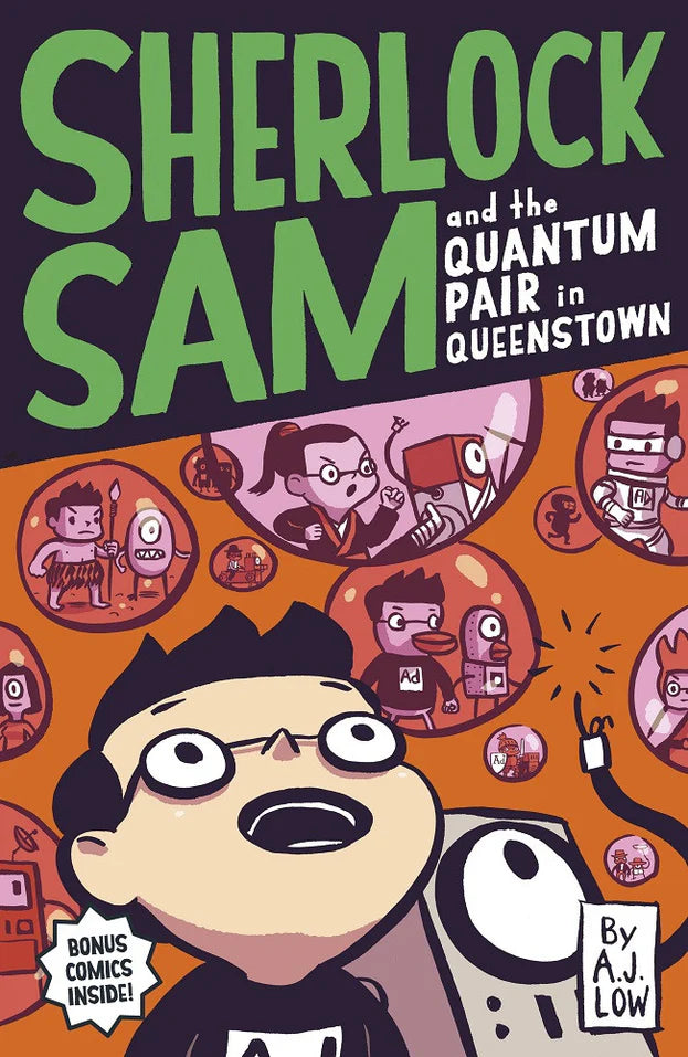  Click to expand  Sherlock Sam and the Quantum Pair in Queenstown (Book 11)