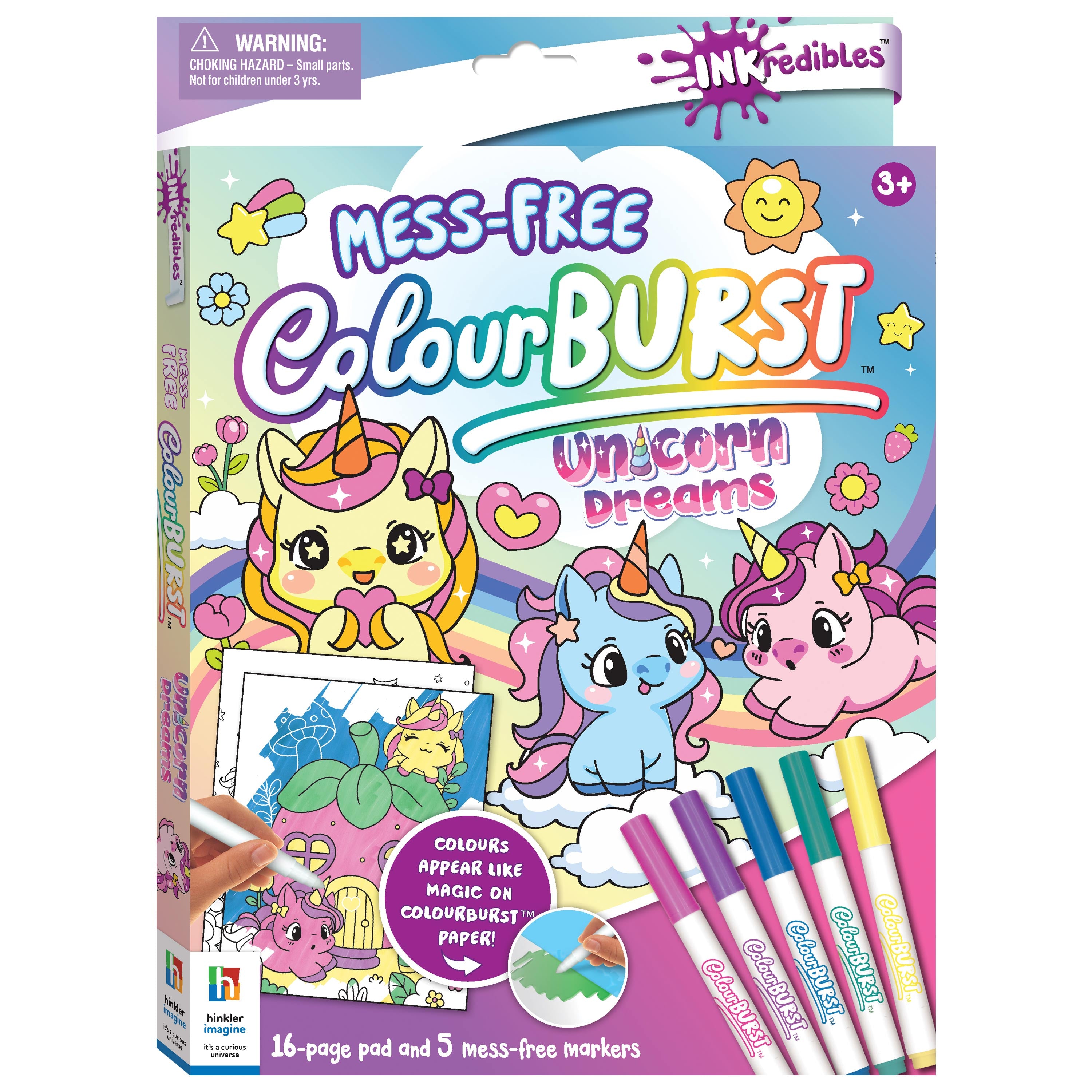   Inkredibles Colour Burst Unicorn Dreams