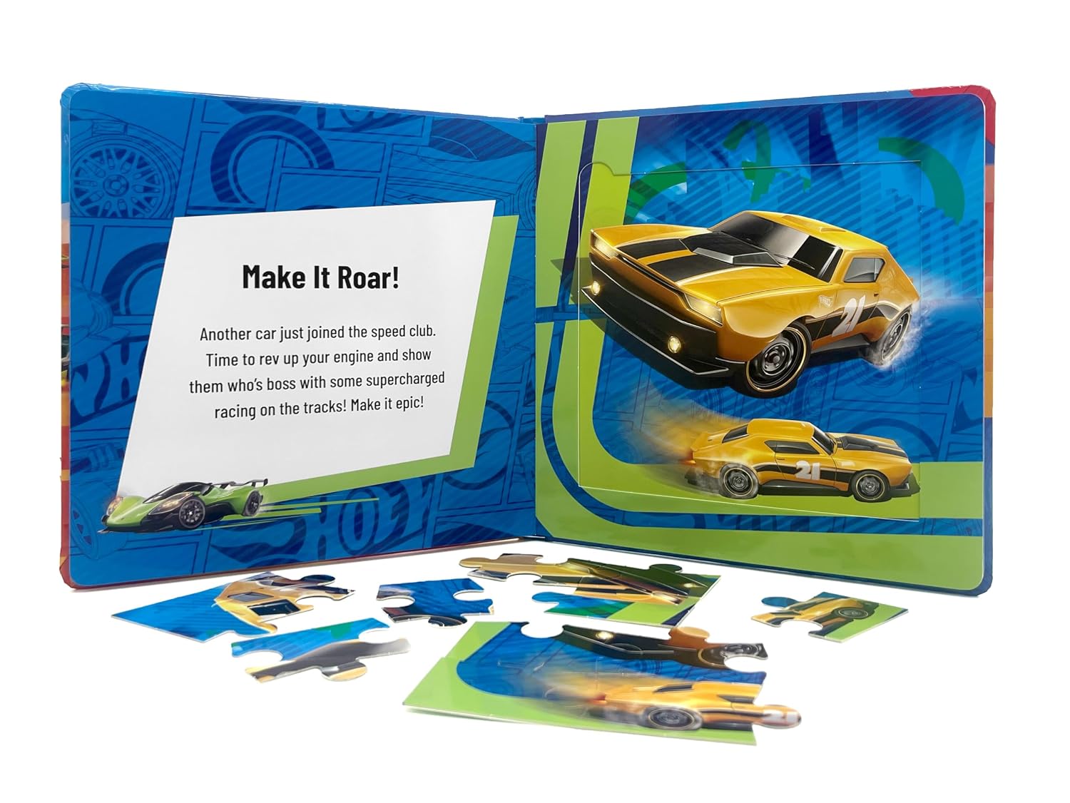 Mattel Hot Wheels My First Puzzle Book