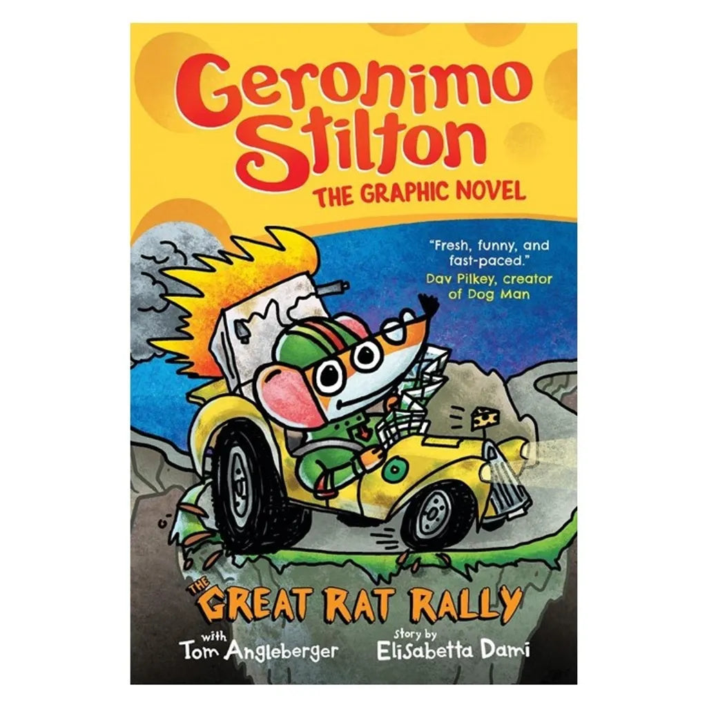 Geronimo Stilton Graphic Novel 03: The Great Rat Rally (Paperback)