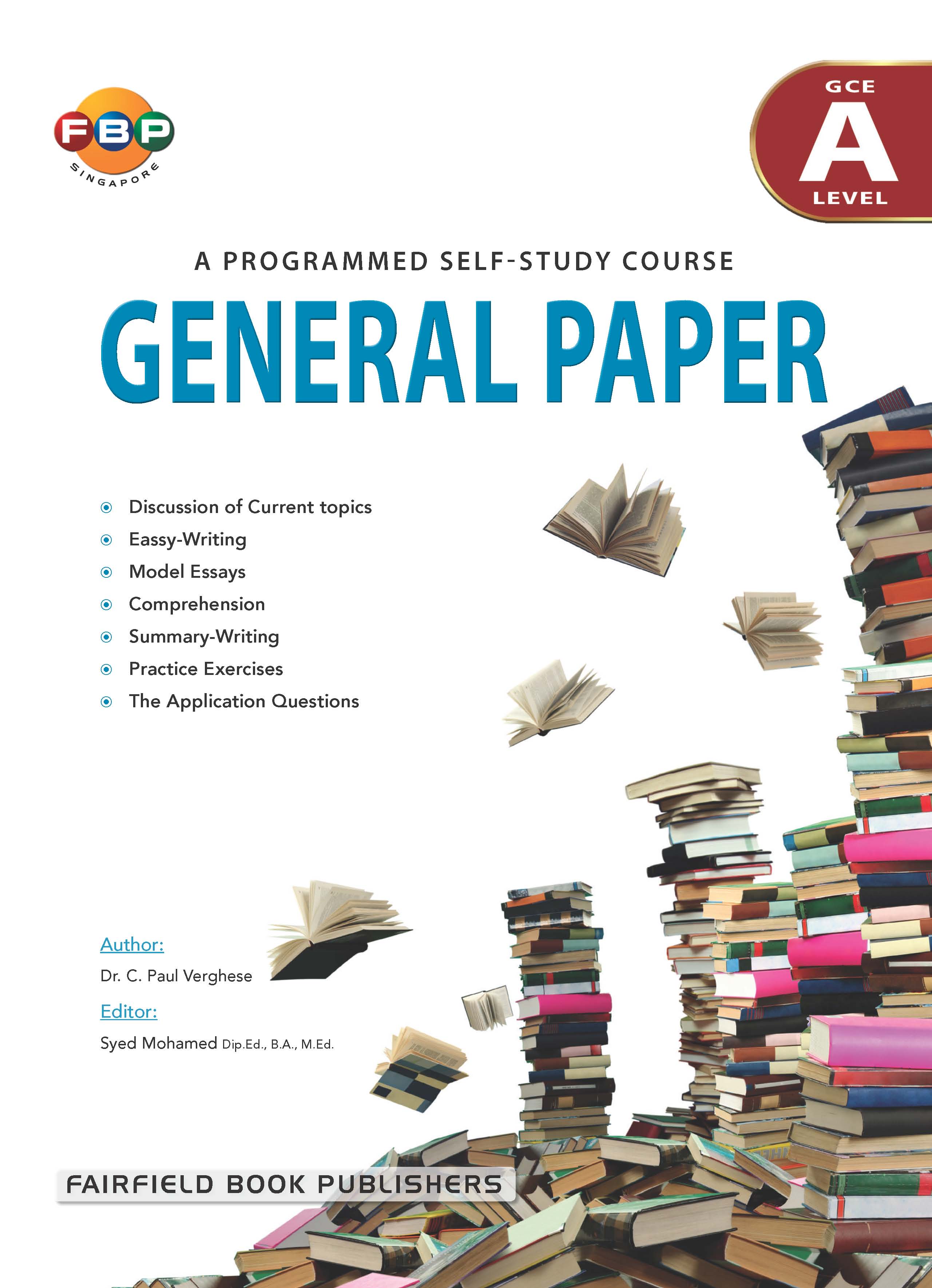 A Level A Programmed Self Study Course General Paper 3rd Edition ...