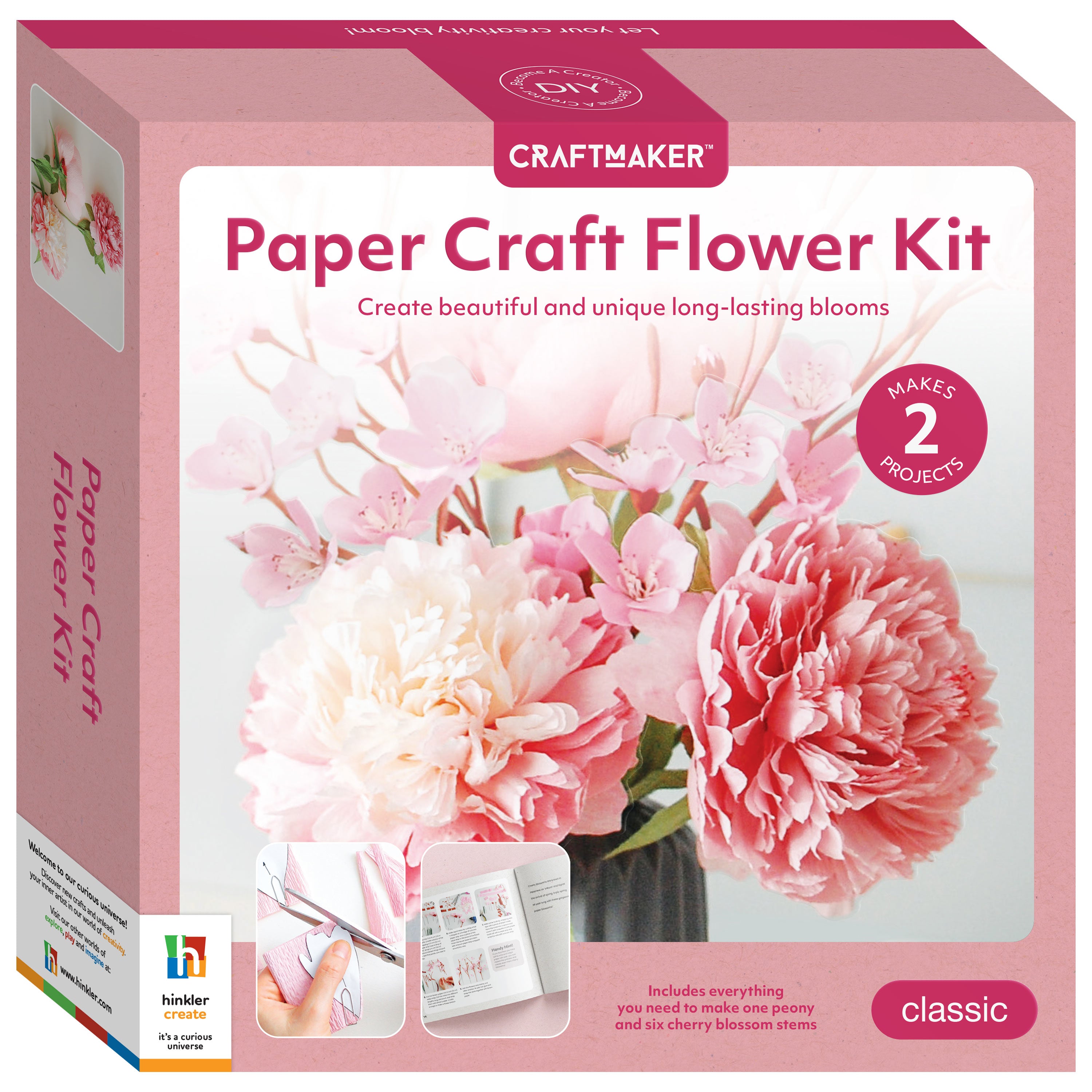 CRAFT MAKER PAPER FLOWERS KIT
