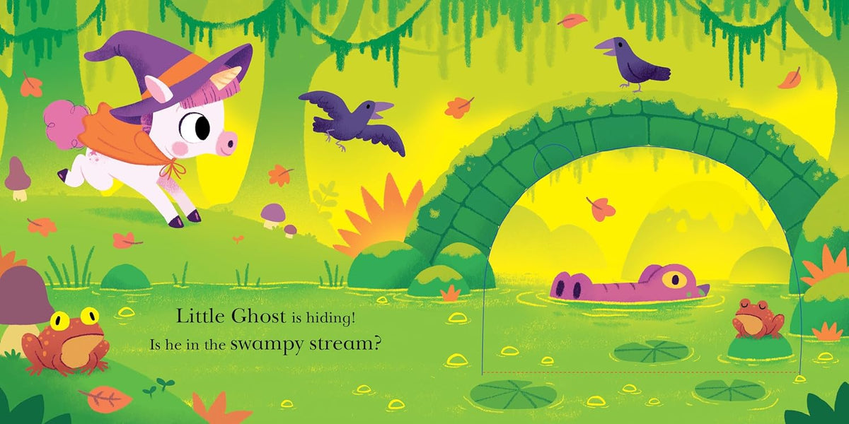 Ten Minutes To Bed: Where's Little Ghost (Board Book)