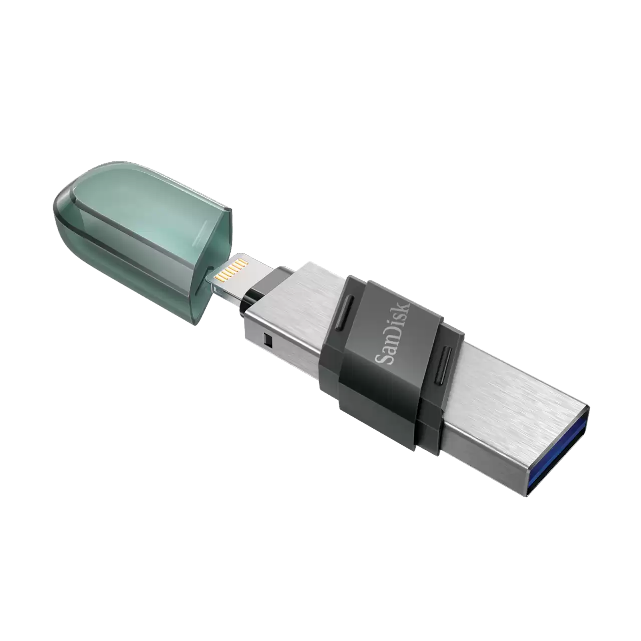 Sandisk iXpand Flash Drive Flip - 64GB - Sea Green