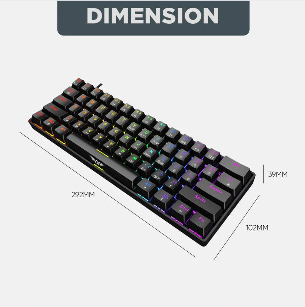 Armaggeddon MKA-1C NEX Black (Tactile)