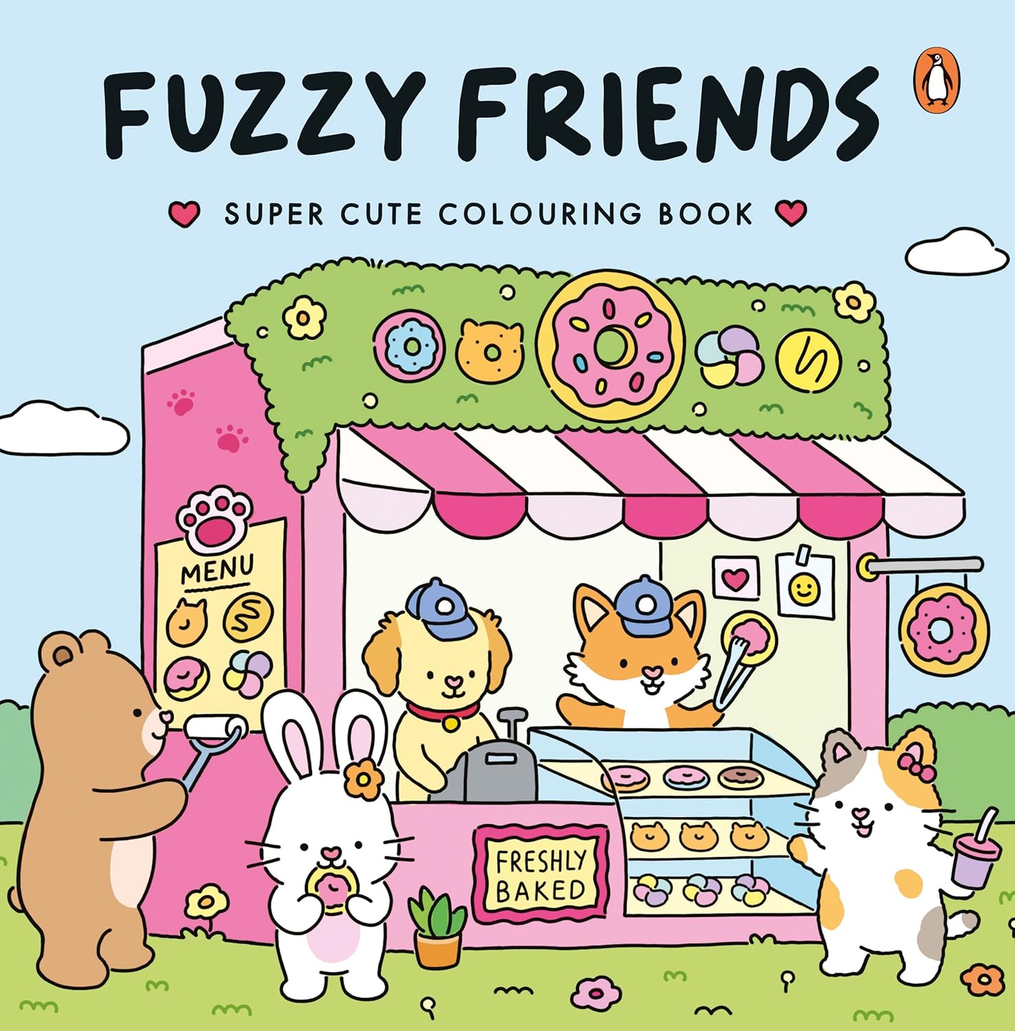 Fuzzy Friends: Colouring (Paperback)