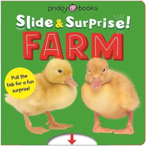 Farm (Slide & Surprise!): Pull the tabs for a fun farm surprise!