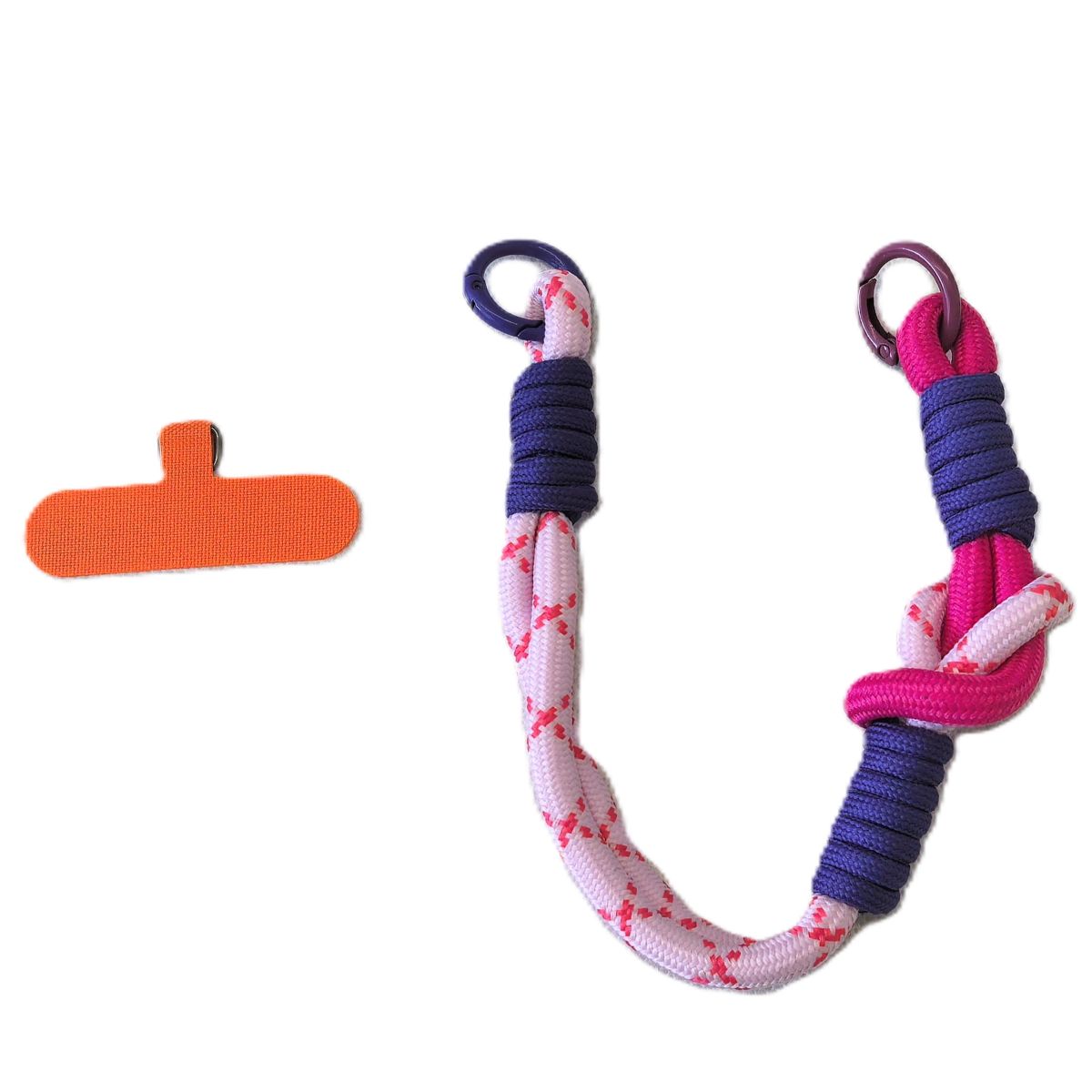 SHORT SLING STRAP 35CM ROSE RED