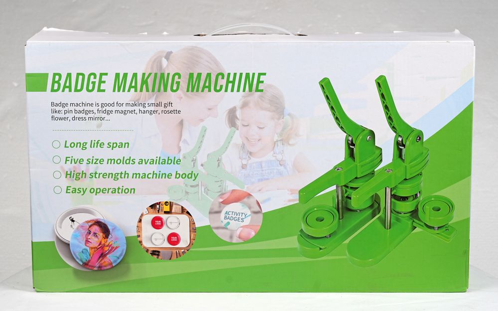 58mm Badge Making Machine Set