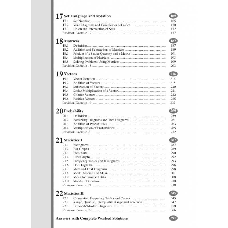 O' Level Elementary Maths Companion Book 2